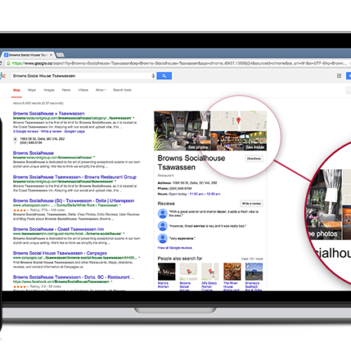 Google Business in Search results