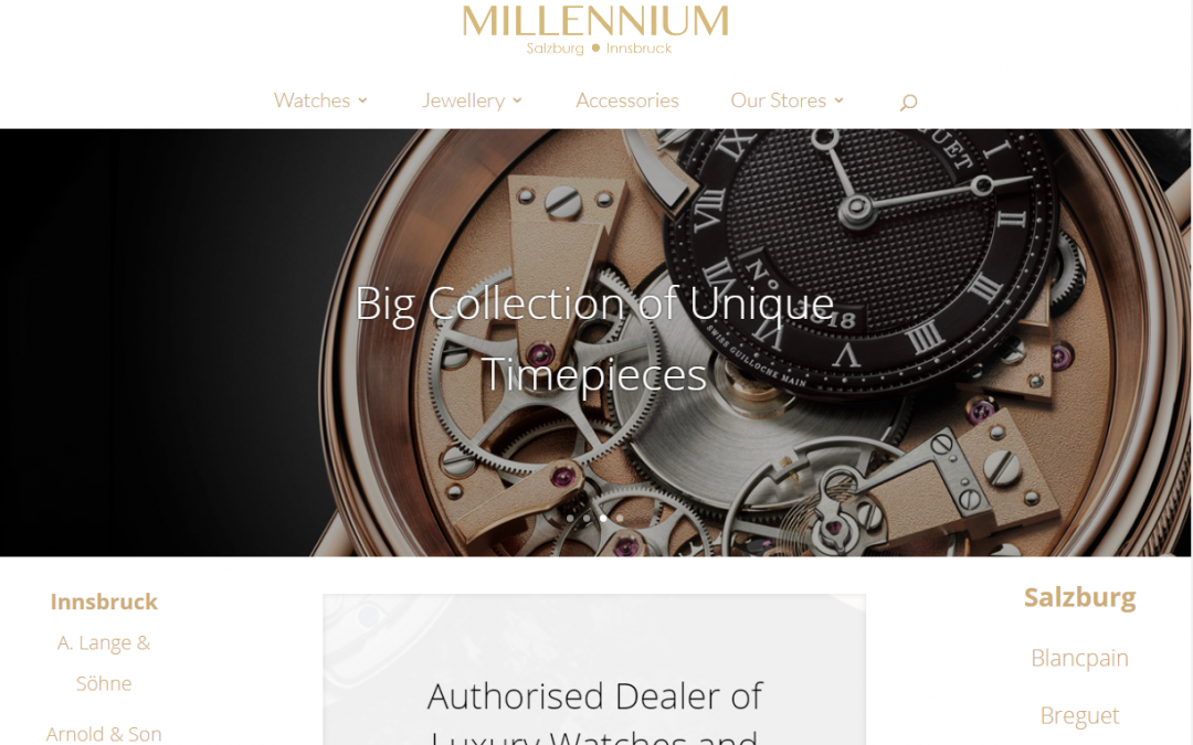 Urgently Make a Basic Website for a Luxury Watches Retailer