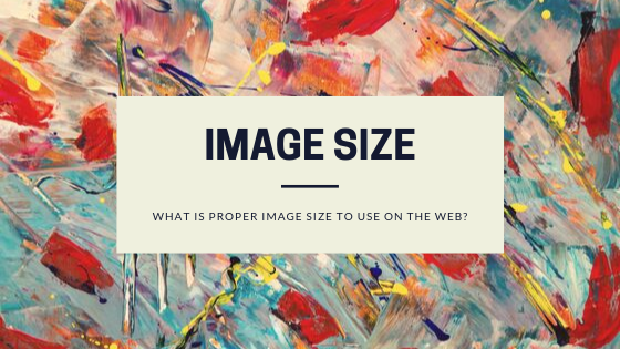Optimal Image size to use on the web