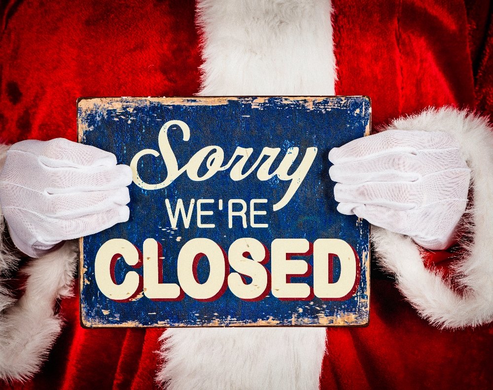 Closed for Christmas 2019