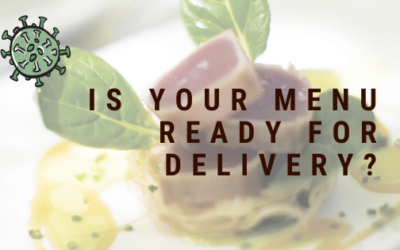 Modify your menu for delivery in the time of COVID-19