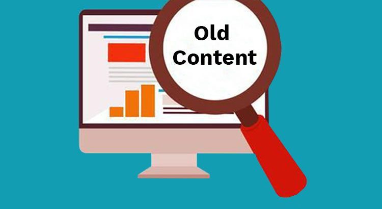 Old content. Delete old content, Noindex old content