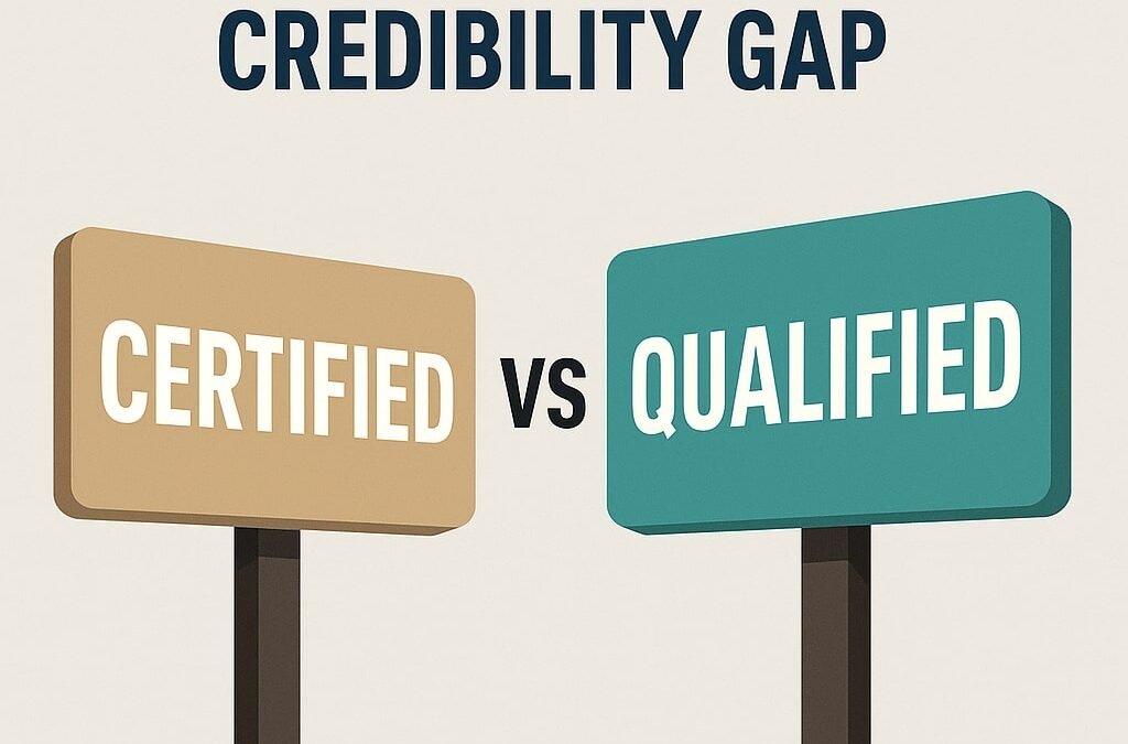 The Digital Marketing Credibility Gap: Certified vs Qualified